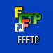 デスクトップ上のFFFTPアイコン